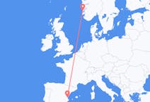 Flights from Stord, Norway to Valencia, Spain