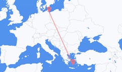Fly fra Heringsdorf til Santorini