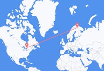 Flights from Greater Sudbury, Canada to Ivalo, Finland