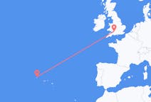 Flights from Corvo Island, Portugal to Bristol, the United Kingdom