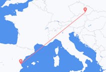 Flights from Valencia to Brno