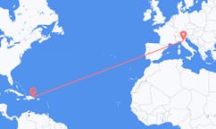 Flights from Samaná, Dominican Republic to Bologna, Italy