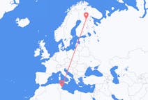 Рейсы из Сфакса, Тунис в Куусамо, Финляндия