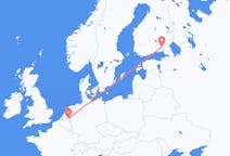 Flyreiser fra Villmanstrand, Finland til Eindhoven, Nederland