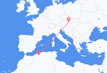 Flyg från Tiaret, Algeriet till Bratislava, Slovakien