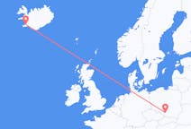 Voos de Reykjavík para Katowice