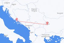 Flyg från Sofia, Bulgarien till Brač, Kroatien