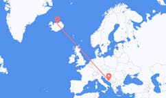 出发地 冰岛阿克雷里目的地 波斯尼亚和黑塞哥维那莫斯塔尔的航班