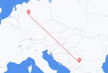 Flyrejser fra Paderborn, Tyskland til Niš, Serbien