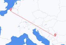 Flyreiser fra Niš, Serbia til Lille, Frankrike