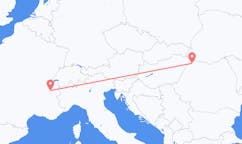 Flights from Chambéry, France to Satu Mare, Romania