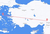 Vols depuis la ville de Kahramanmaraş vers la ville de Skyros