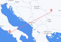 Flights from Craiova, Romania to Naples, Italy