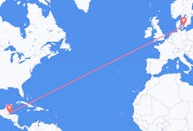 Flights from Placencia to Copenhagen
