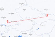 Flyrejser fra Poprad, Slovakiet til Memmingen, Tyskland
