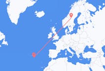 Flights from Östersund, Sweden to Santa Maria Island, Portugal
