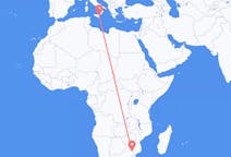 Flights from Hoedspruit, Limpopo, South Africa to Catania, Italy
