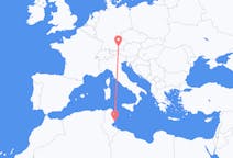 Flyreiser fra Sfax, Tunisia til München, Tyskland