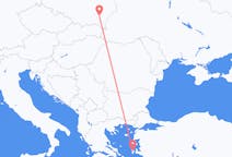 Fly fra Rzeszów til Chios