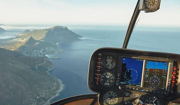 Privé helikoptertransfer van Athene naar Folegandros