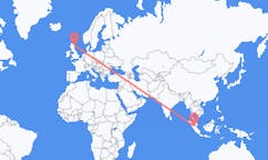 Flights from Pekanbaru to Aberdeen