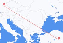 Flyg från Kayseri, Turkiet till Nürnberg, Tyskland