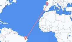 Flights from Serra Talhada, Brazil to Santander, Spain
