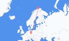 Flights from Lakselv, Norway to Karlovy Vary, Czechia