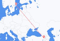 Flights from Iğdır to Stockholm