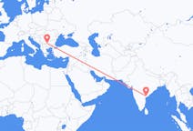 Flyreiser fra Vijayawada, til Sofia
