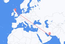 Flights from Ras al-Khaimah, United Arab Emirates to Edinburgh, the United Kingdom