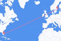 Flyrejser fra West Palm Beach, USA til Stockholm, Sverige