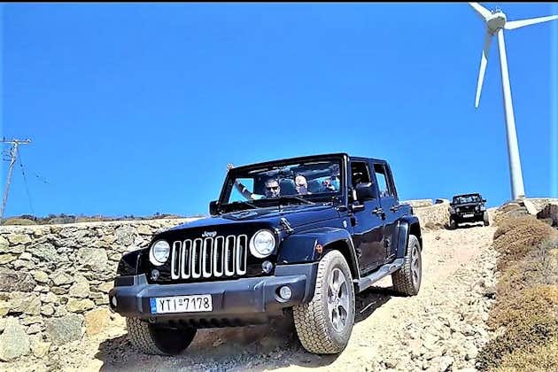 Tour privato in jeep a Mykonos
