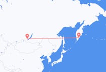 Fly fra Irkutsk til Petropavlovsk-Kamchatsky