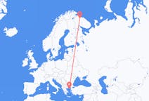 Fly fra Murmansk til Lemnos