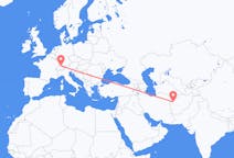 Flyrejser fra Herat, Afghanistan til Zürich, Schweiz