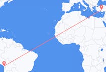 Flights from Tacna, Peru to Konya, Turkey