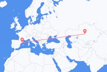 Flights from Jezkazgan to Barcelona