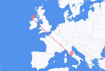 Flights from Rome, Italy to Donegal, Ireland