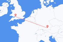 Flyreiser fra Bristol, England til München, Tyskland