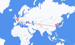 Flyrejser fra Jeju City, Sydkorea til Clermont-Ferrand, Frankrig
