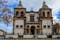 Close view of Santa Maria da Se church located in Setubal city, Portugal.
