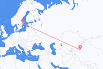 Flyg från Aksu City, Kina till Stockholm, Sverige