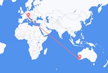 Flyreiser fra Albany, Australia til Bologna, Italia