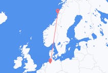 노르웨이 산드네스욘에서 출발해 독일 브레멘으로(으)로 가는 항공편