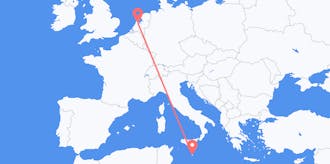 Flyg från Malta till Nederländerna