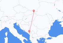 Flights from Podgorica, Montenegro to Košice, Slovakia