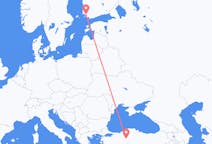 Flyreiser fra Åbo, til Ankara