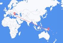 Flyrejser fra Tufi, Papua Ny Guinea til Istanbul, Tyrkiet