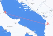 Flyg från Pescara, Italien till Tirana, Albanien